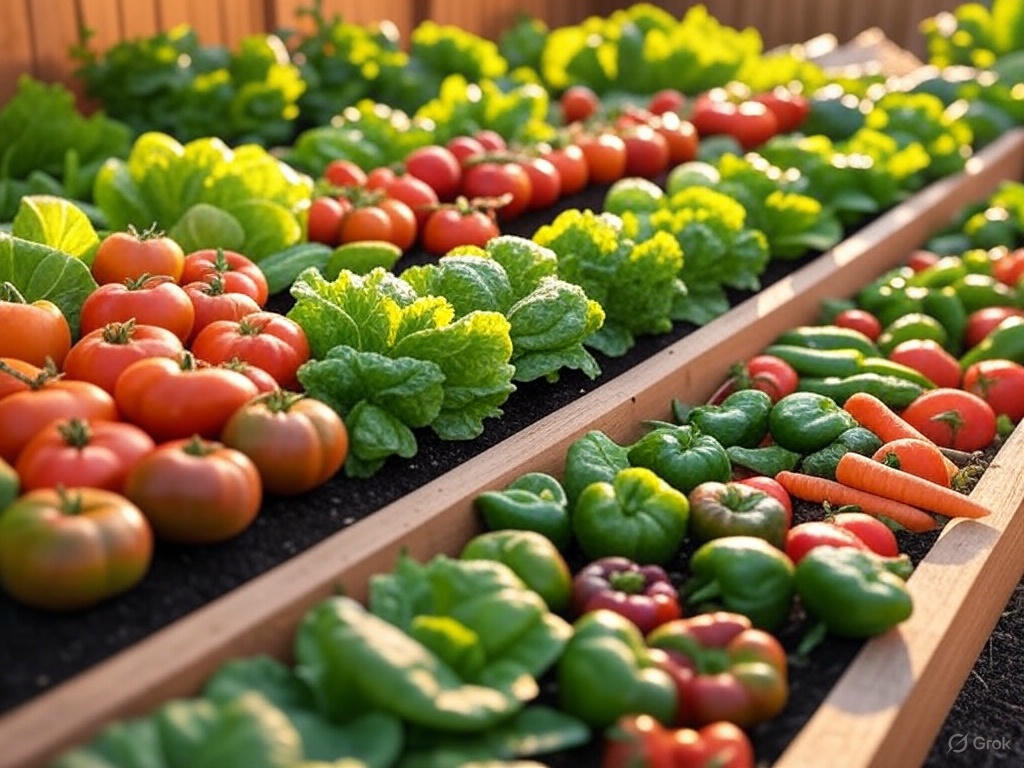 best vegetables for raised bed gardens