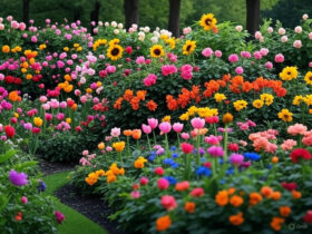 Landscape Design With Flowers