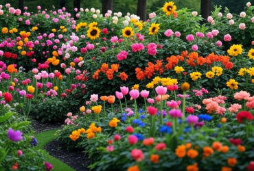 Landscape Design With Flowers