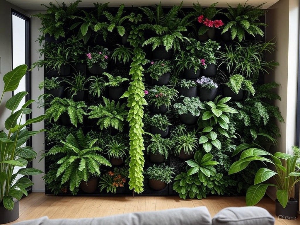 Indoor Vertical Wall Garden