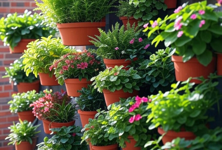 Outdoor Vertical Garden Planters