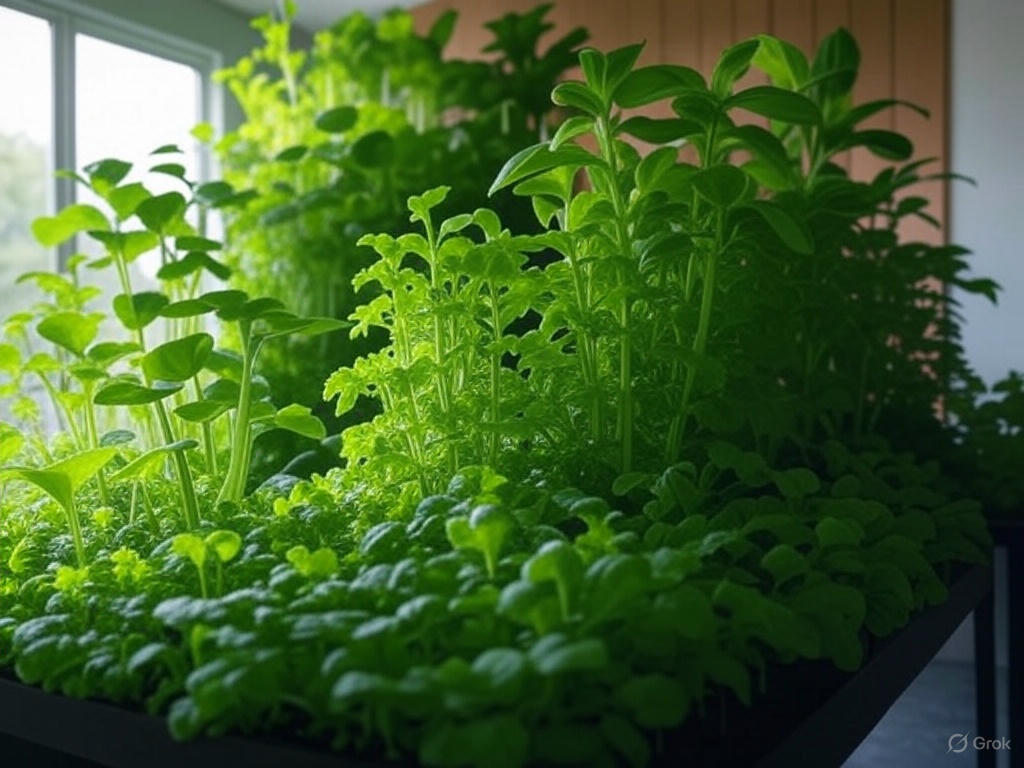 Indoor Vertical Hydroponic Garden