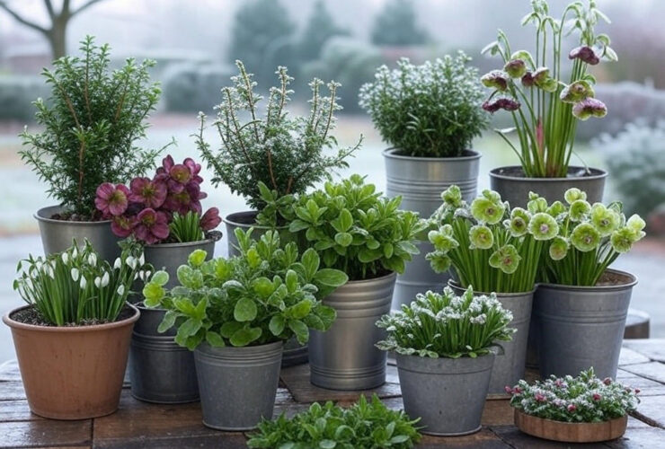Outdoor Container Plants for Winter