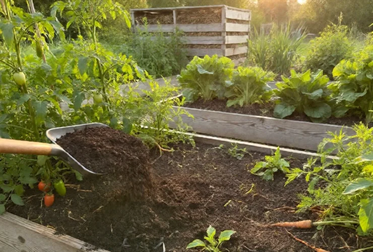 best compost for organic vegetable garden