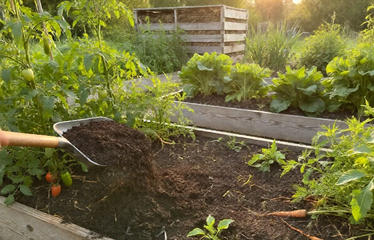 best compost for organic vegetable garden