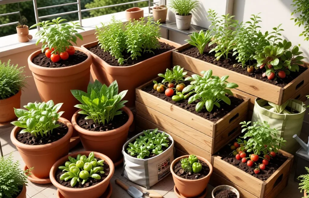 best containers for organic gardening