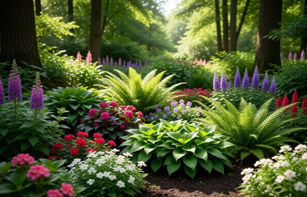 best flowers in the shade