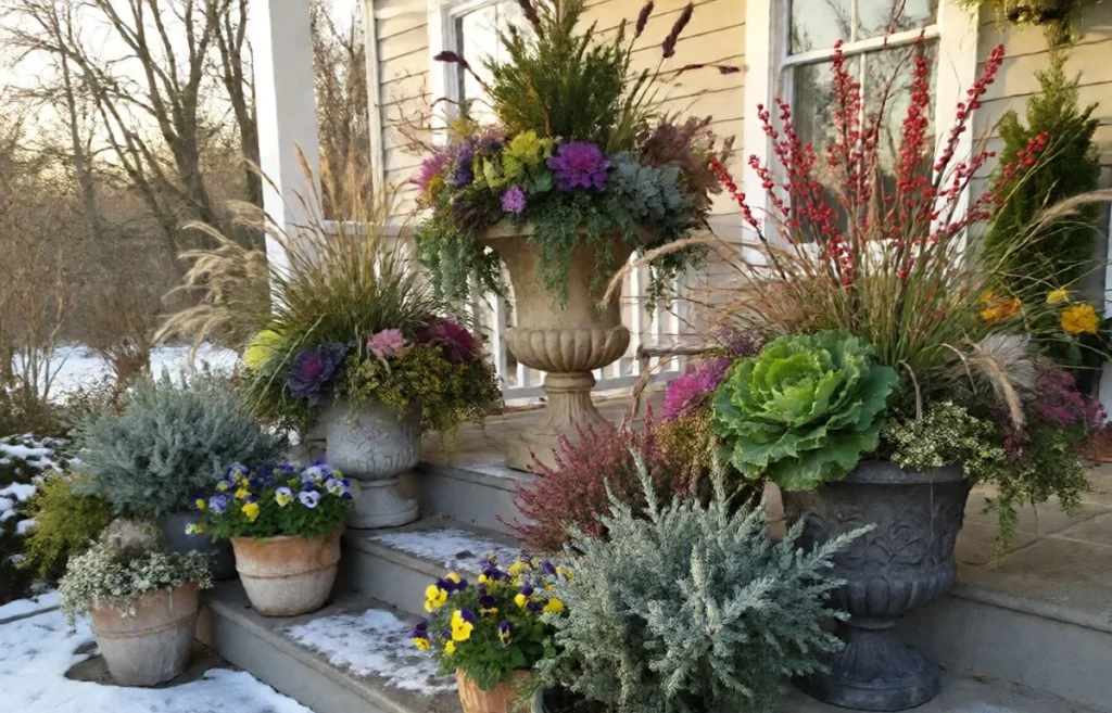 best plants for winter containers