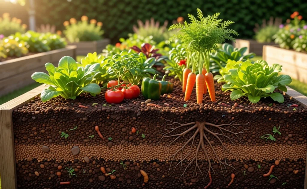 best soil for gardening vegetables