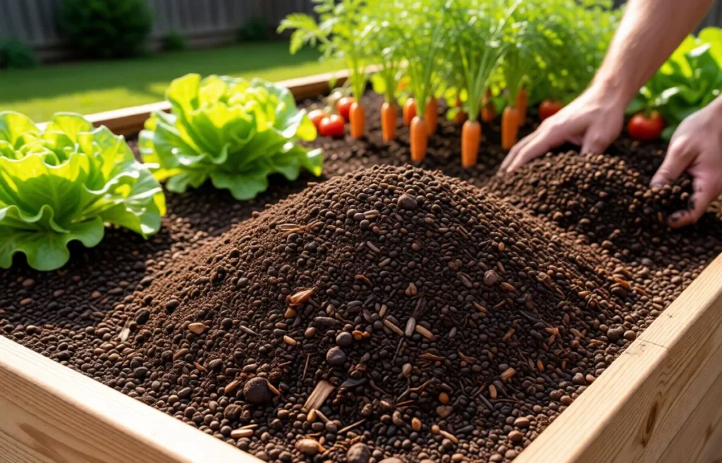 best soil for raised bed vegetable gardens