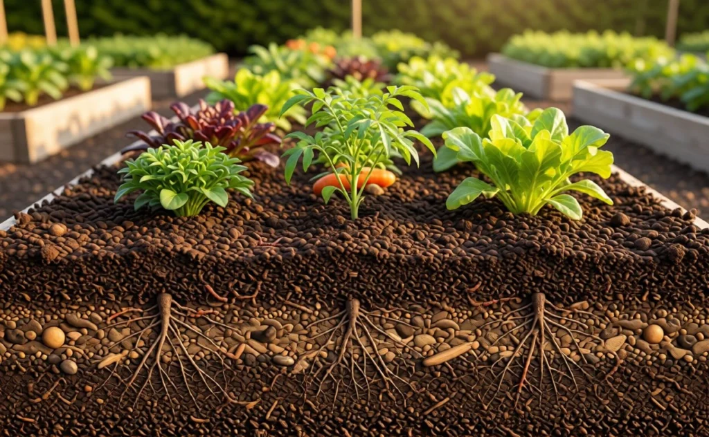 best soil for vegetable gardening