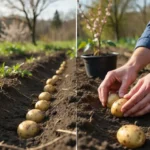 co planting potatoes
