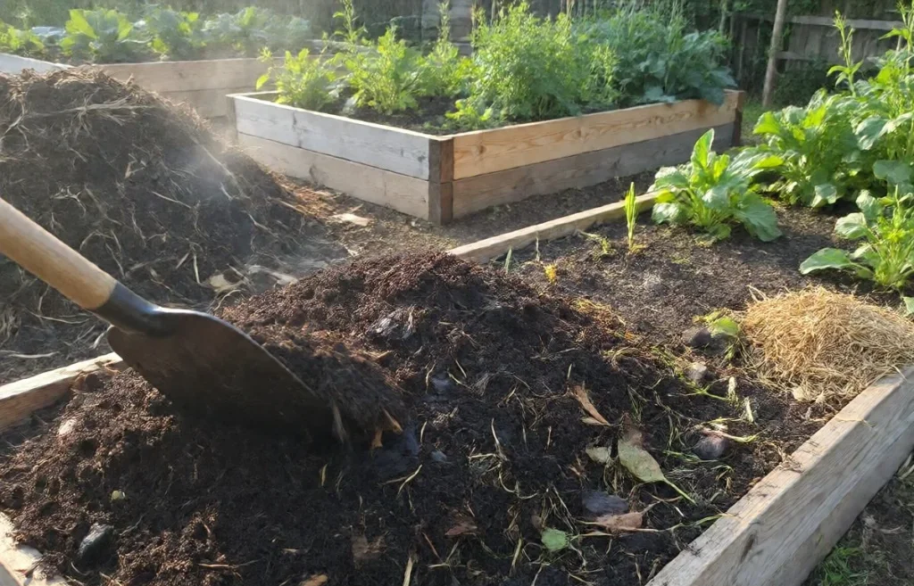 compost for raised bed garden