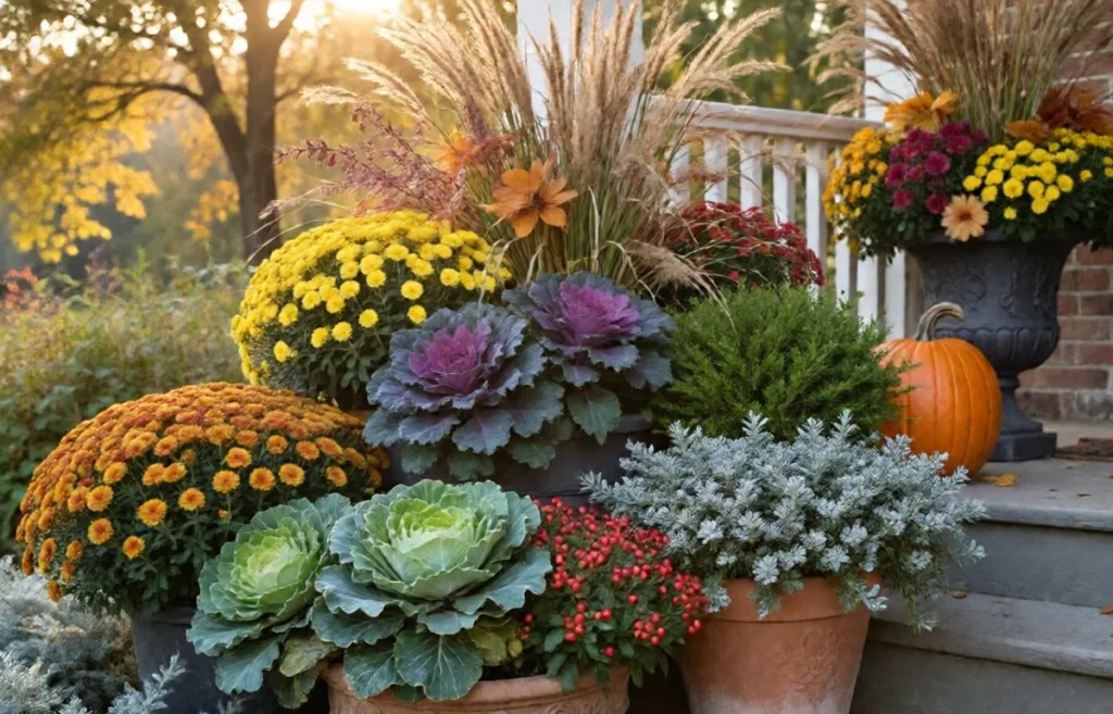 container plants for fall and winter