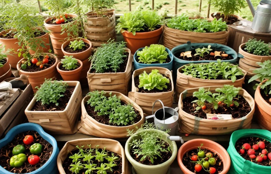 containers for organic gardening