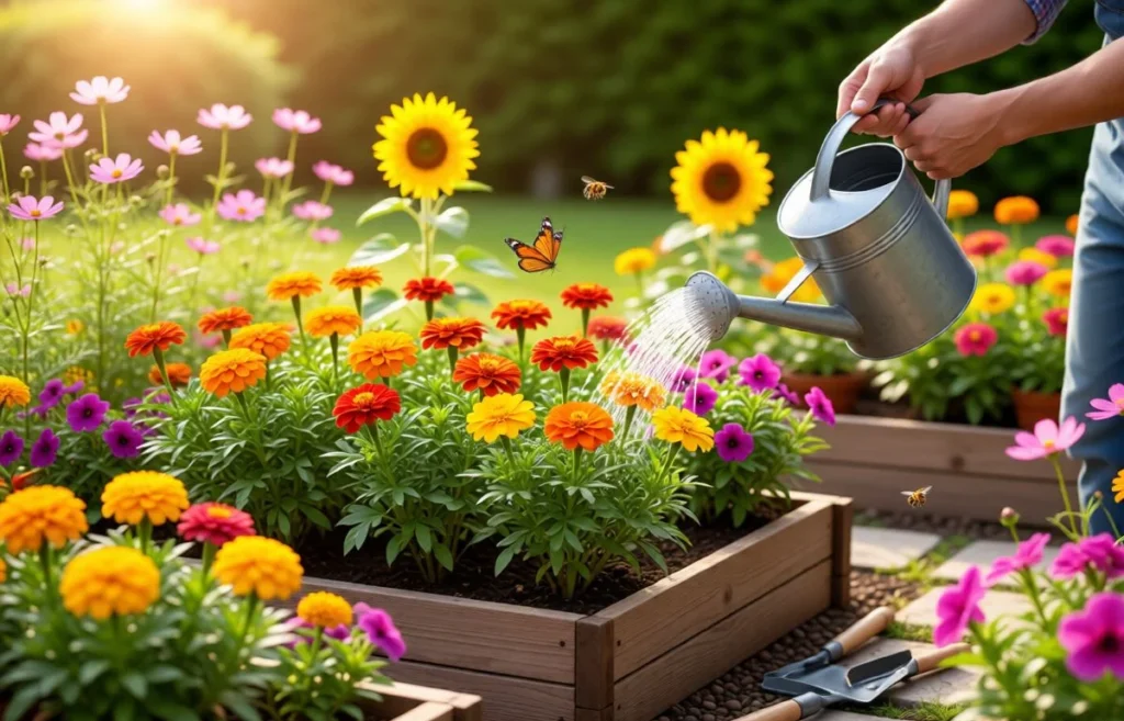 easy flowers to grow for beginners