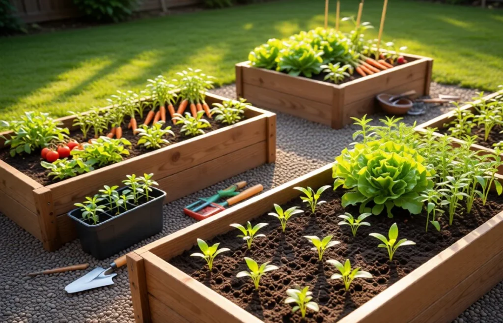 easy vegetable garden for beginners