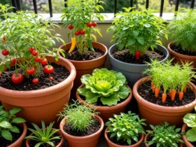 easy vegetable plants to grow in pots