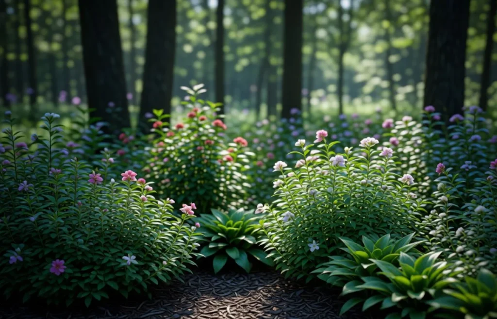 flower plants that grow in the shade