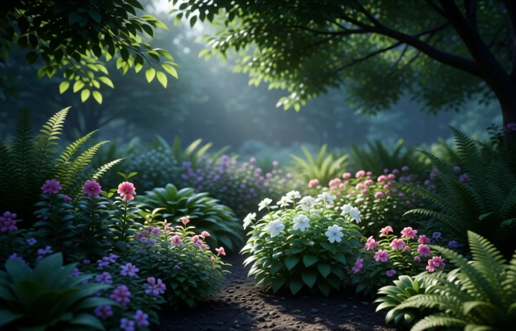 flower that grow in shade