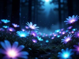 flower that grows in the dark