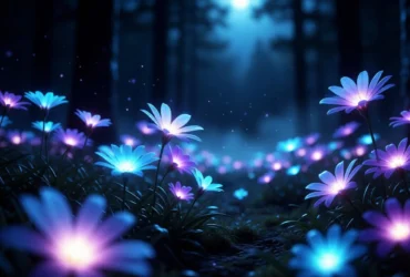 flower that grows in the dark