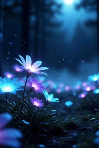 flower that grows in the dark