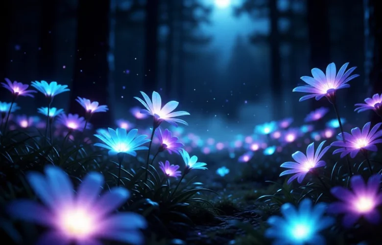 flower that grows in the dark