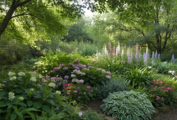 flowering plants good for shade