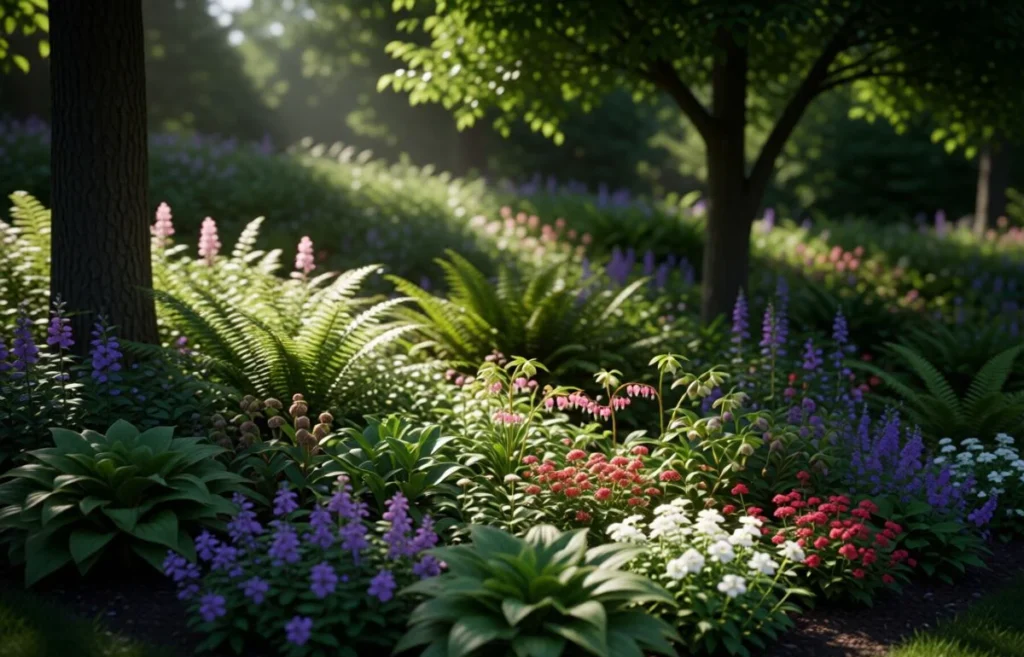 flowers for shade perennials