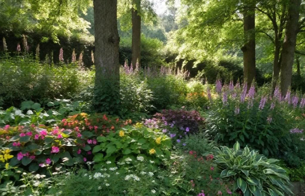 flowers for shaded areas