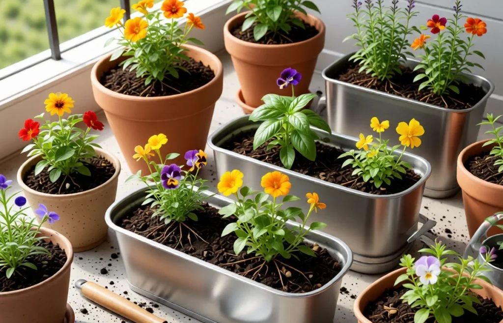 food safe flower pots