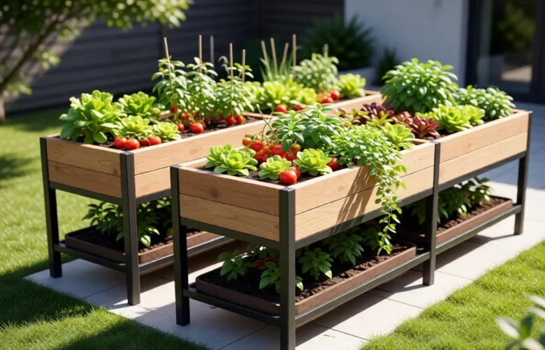 high rise garden beds