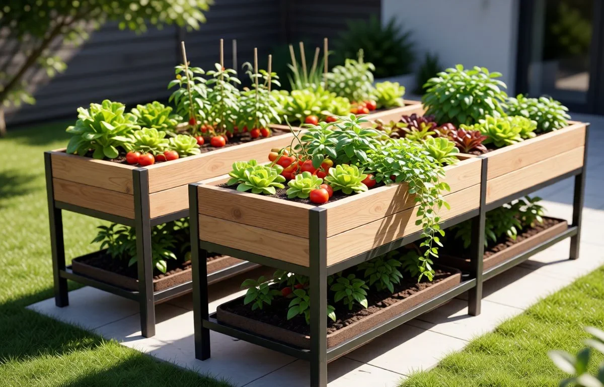 high rise garden beds
