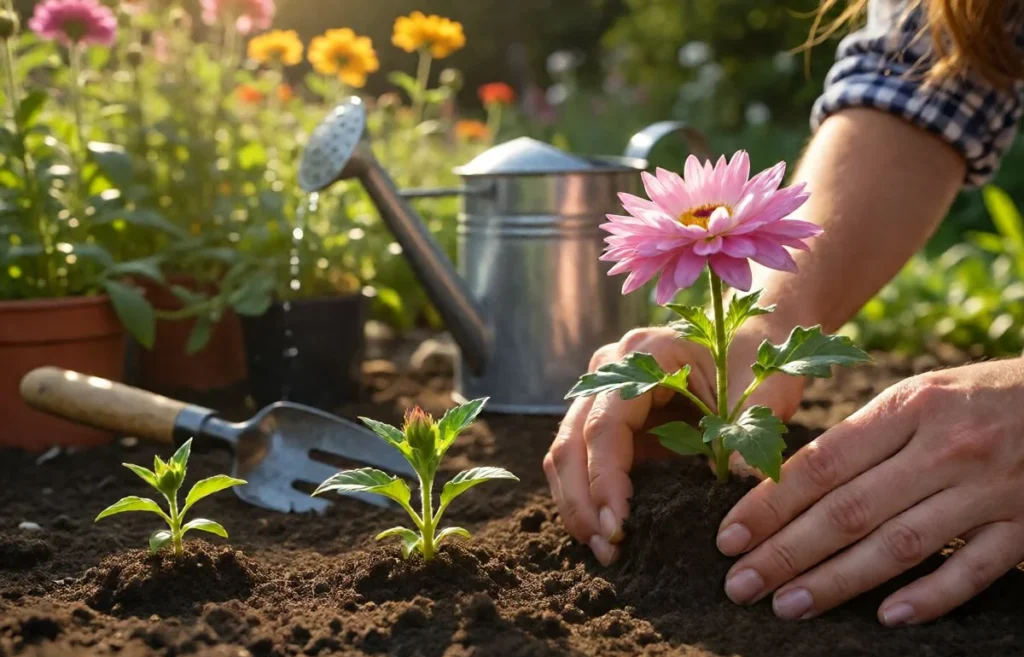 how do you grow flowers