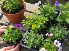 how many plants per container