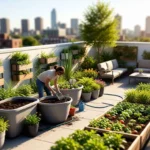 how to create a rooftop garden