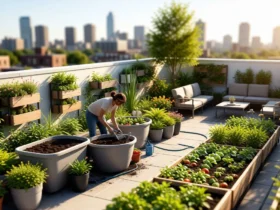how to create a rooftop garden