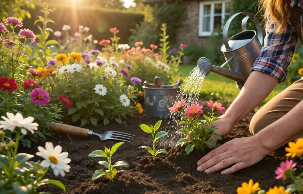 how to grow a flower