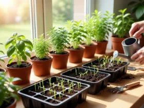 how to grow indoor herbs from seed