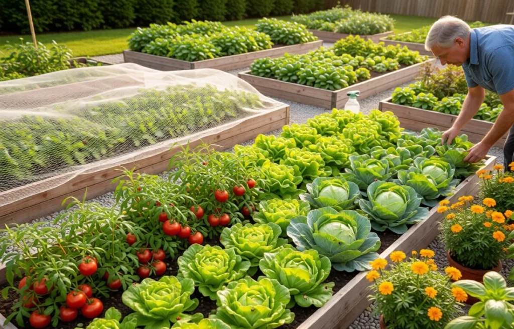how to keep insects out of garden