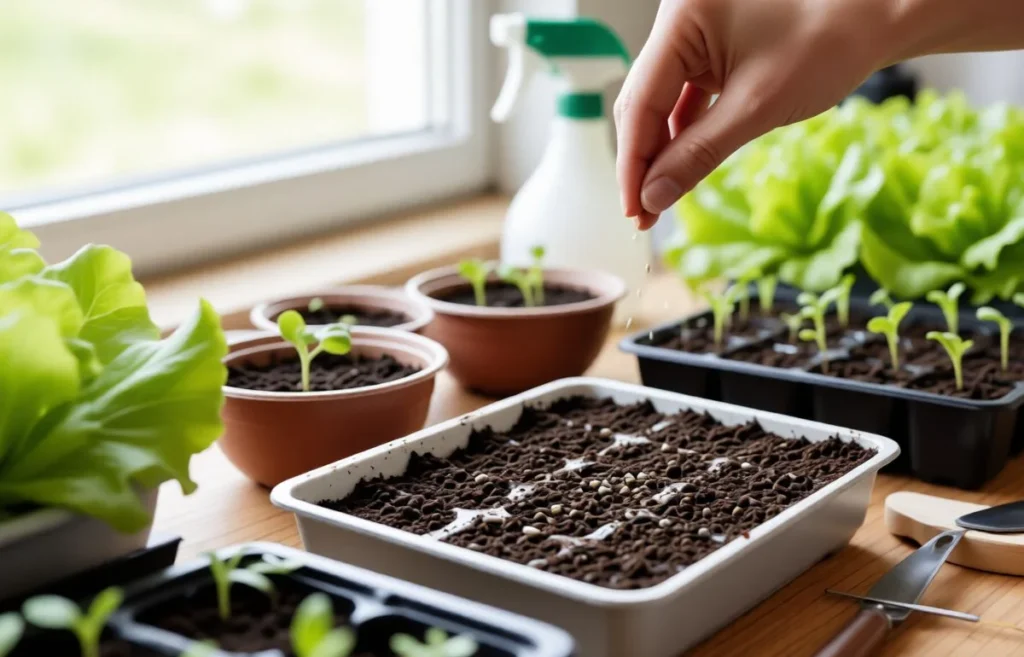 how to start apple seeds indoors