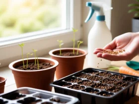 how to start poppy seeds indoors