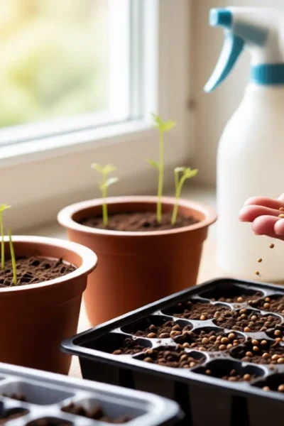 how to start poppy seeds indoors