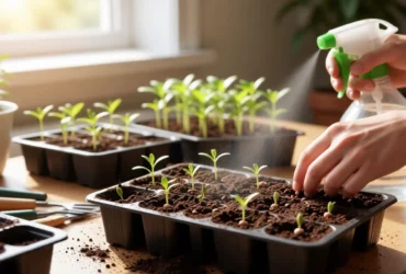 how to start zinnia seeds indoors