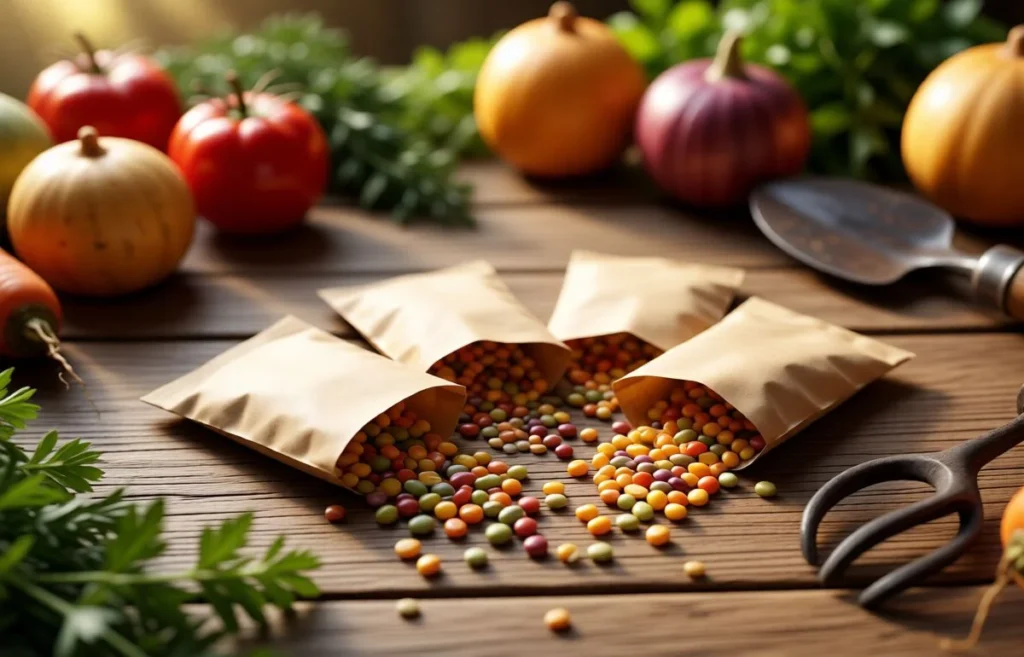organic heritage vegetable seeds