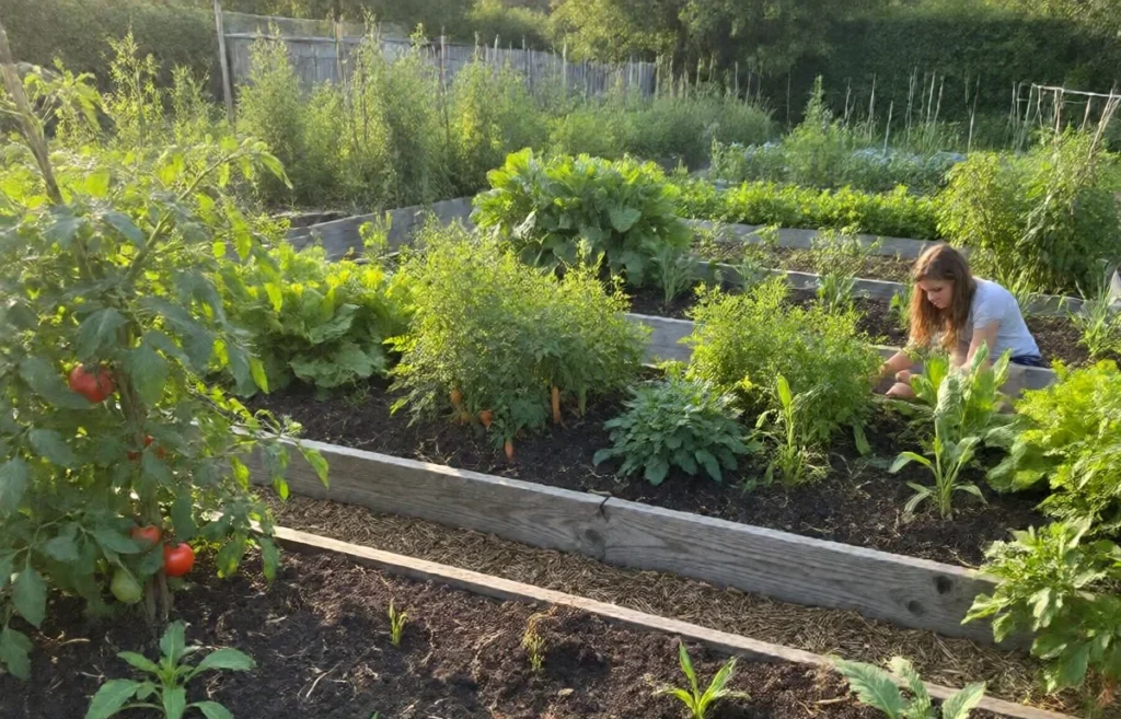 organic soil for vegetable garden
