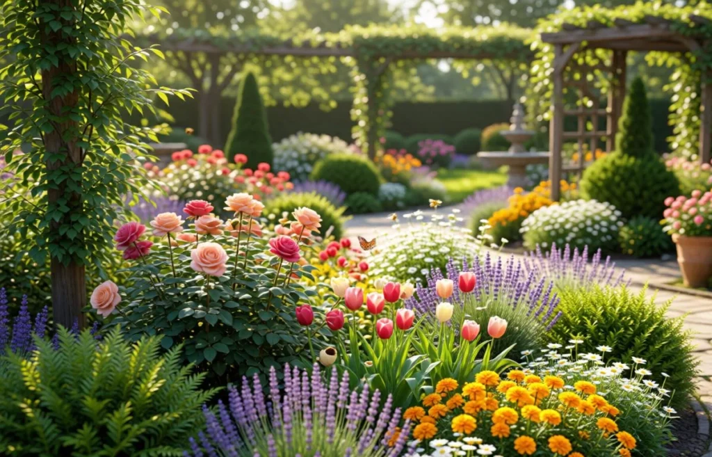 outdoor plants and flowers