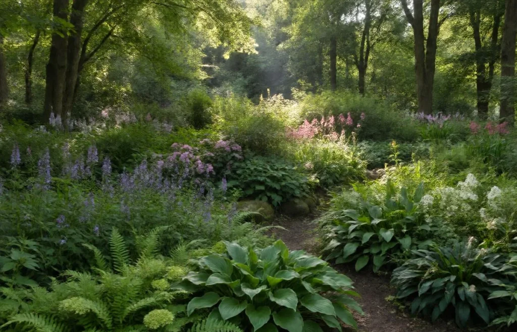 perennial flowering shade plants