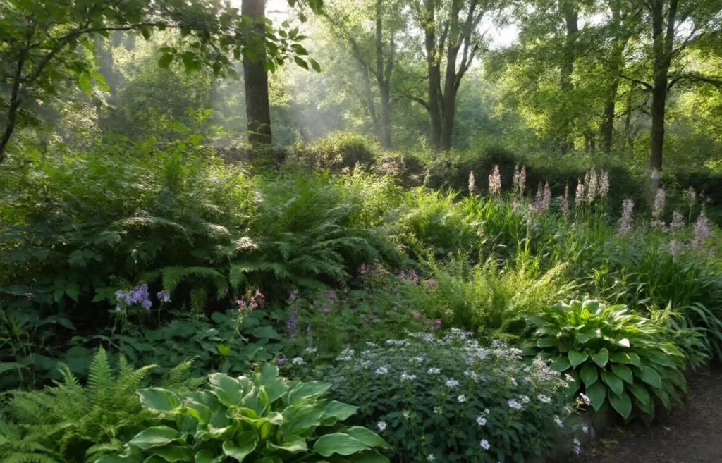 perennial plants and flowers for shade